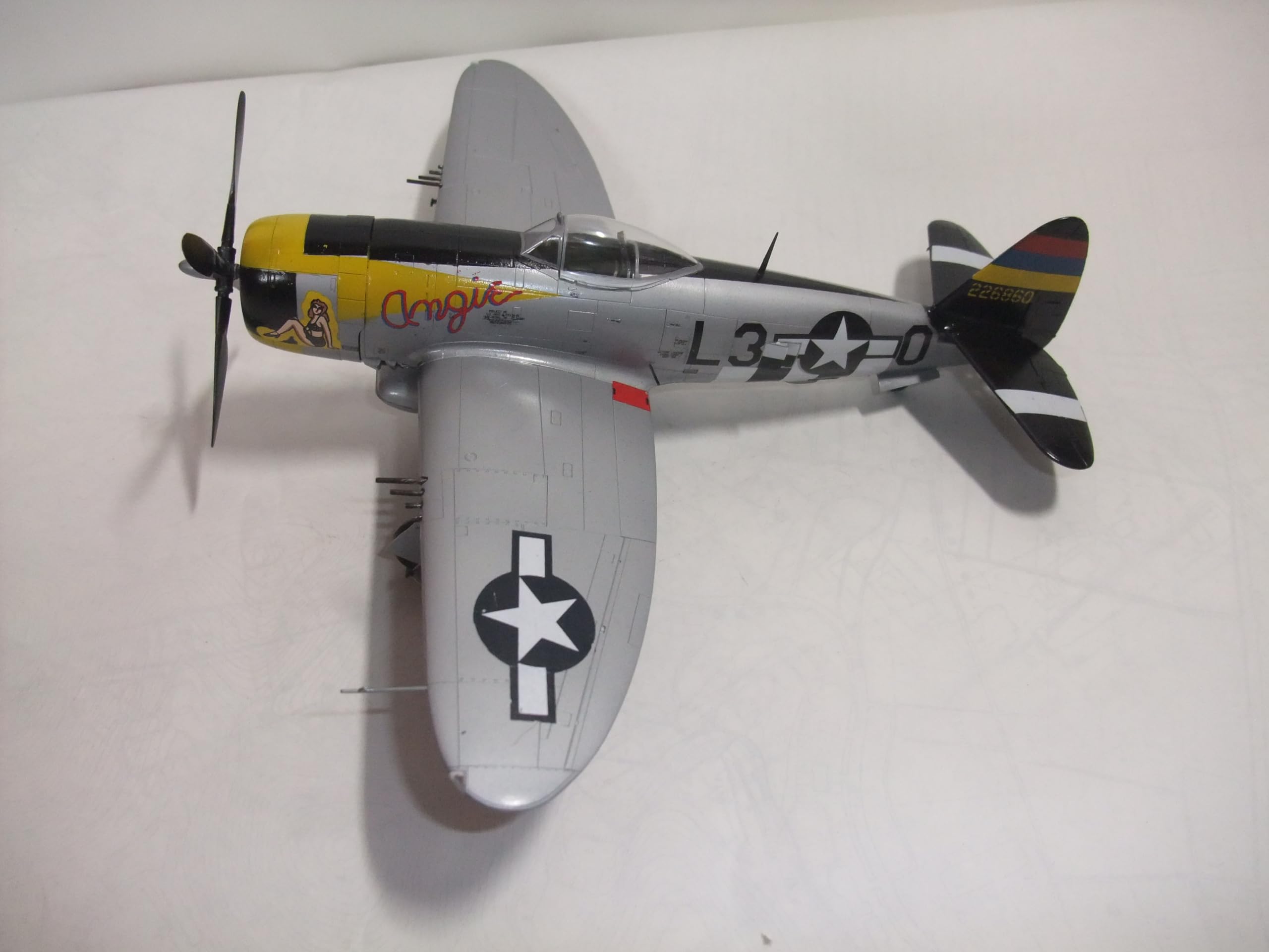 Amazon.co.jp: 完成品 アメリカ陸軍P47サンダーボルト戦闘攻撃機